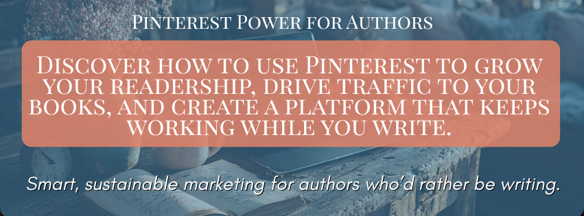 Unlock the power of pinterest for authors with WriterSpark's online course